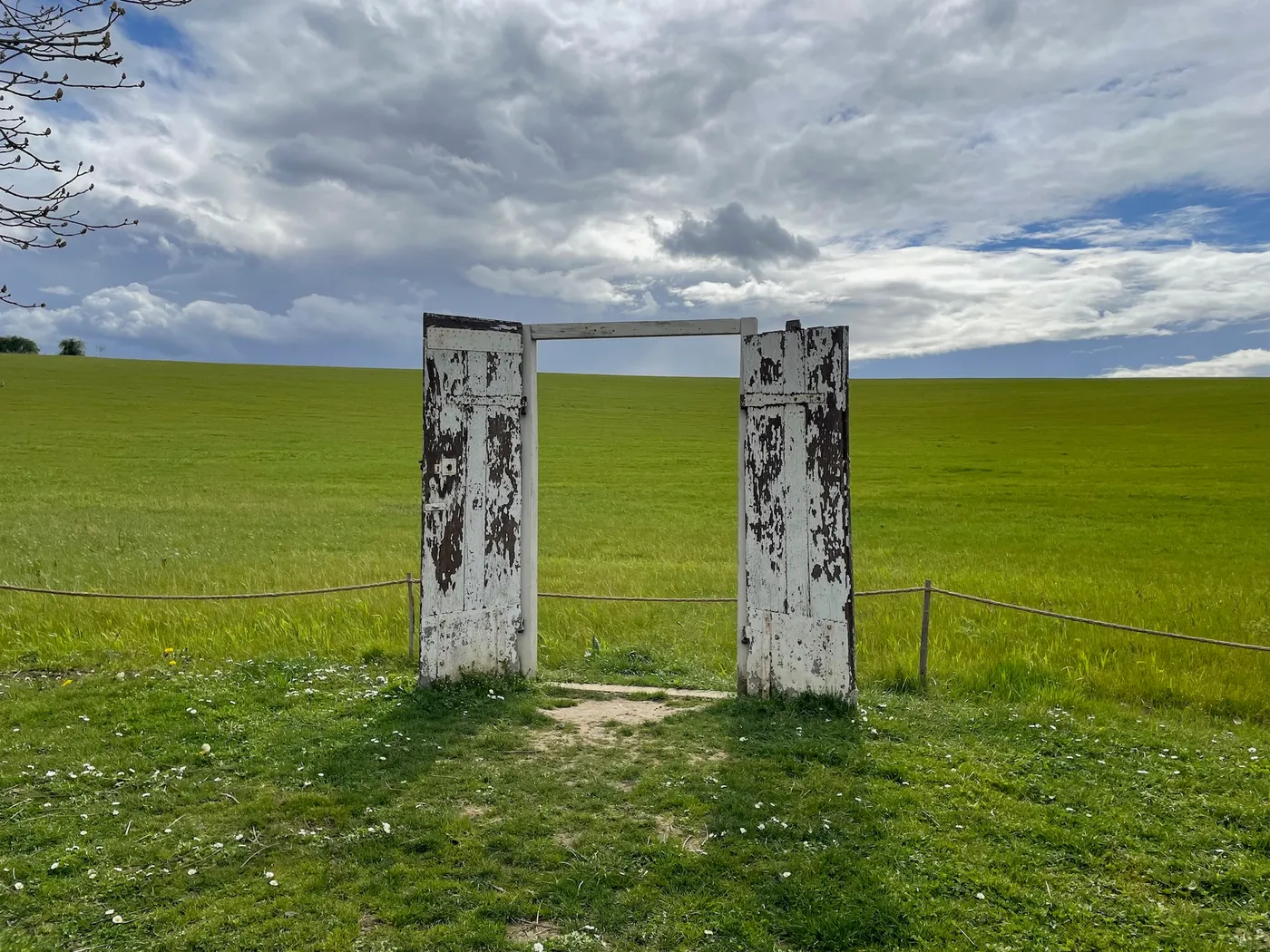 La porte des champs de Rennemoulin